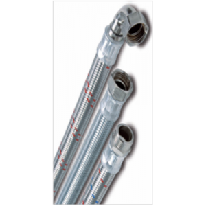 Tubo Flexível em Malha de Aço Zincado ou em Inox 